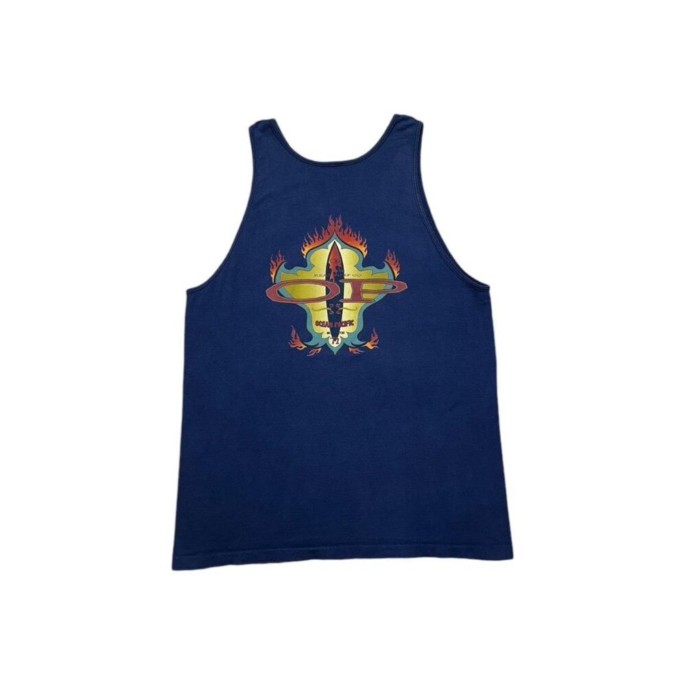 Vintage Ocean Pacific Flames Tank Top